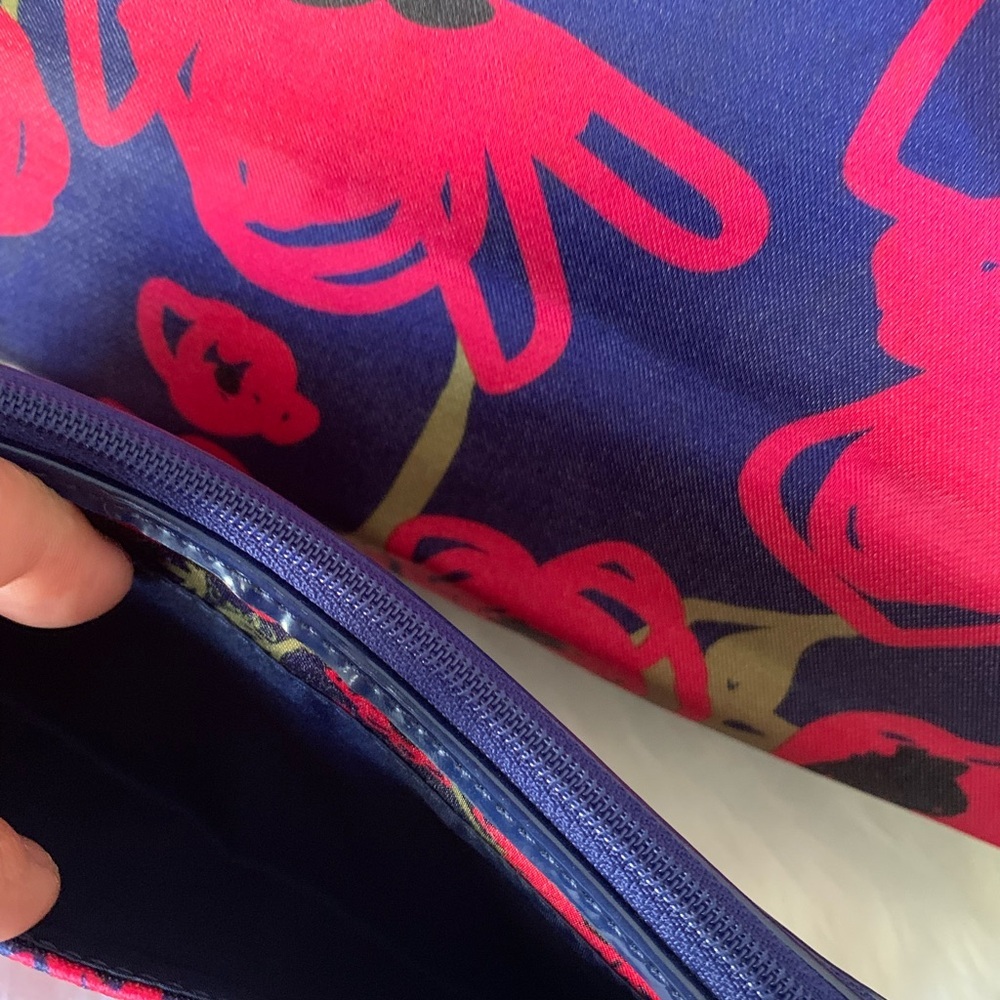RARE COACH Poppy Hallie Floral Tote /
Shoulder Bag & Wallet /wristlet HTF - Picture 8 of 10